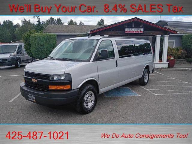 2020 Chevrolet Express Passenger RWD 3500 Extended Wheelbase LS for sale in Woodinville, WA