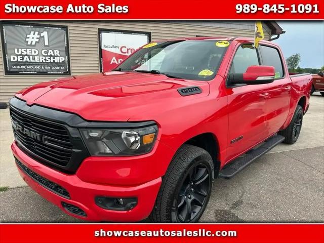 2020 Ram 1500 Big Horn Crew Cab 4x4 5'7" Box for sale in Chesaning, MI