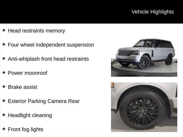 2012 Land Rover Range Rover Supercharged