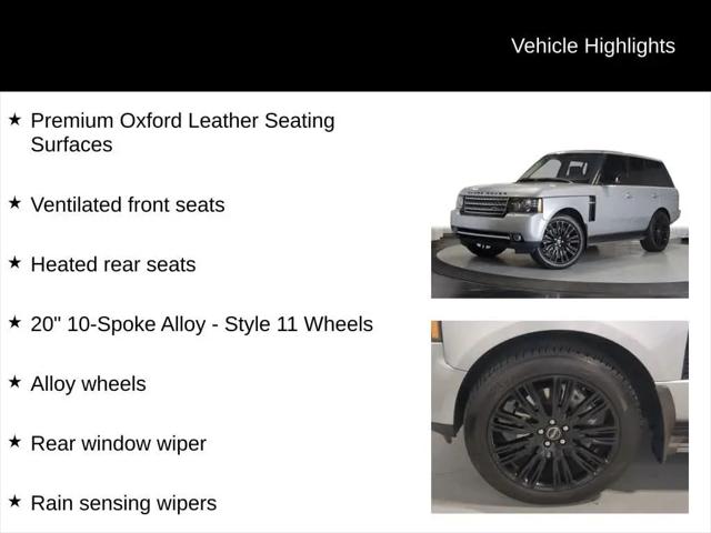 2012 Land Rover Range Rover Supercharged