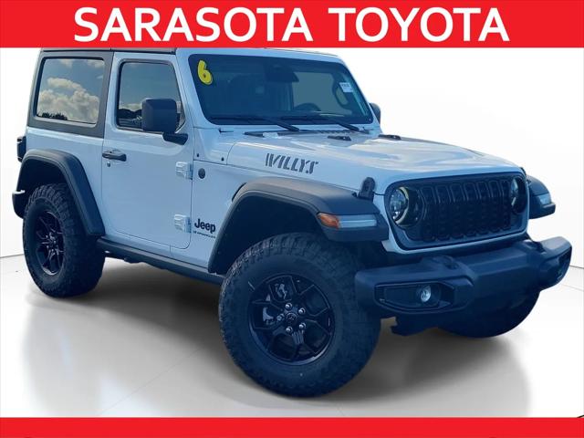 2026 Jeep Wrangler 2-Door Willys 4x4 for sale in Sarasota, FL