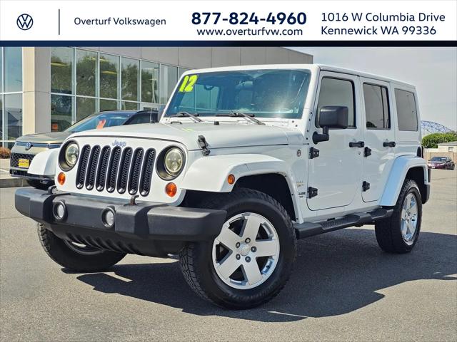 2012 Jeep Wrangler Unlimited Sahara for sale in Kennewick, WA