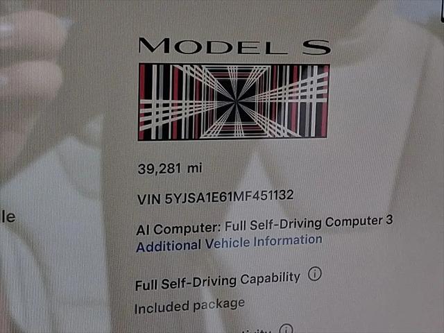 2021 Tesla Model S Plaid Tri Motor All-Wheel Drive
