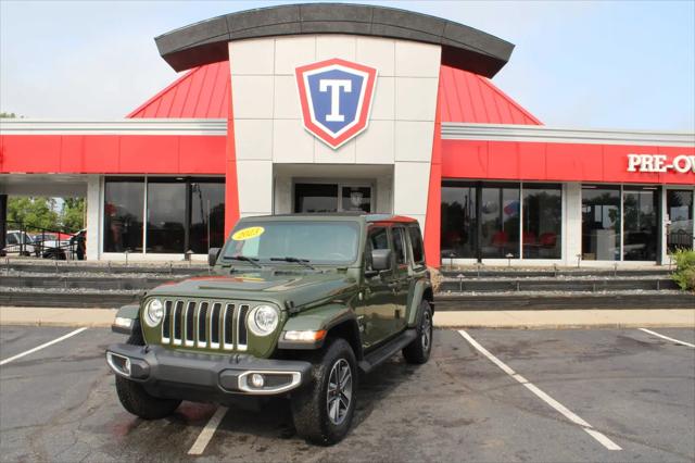 2023 Jeep Wrangler 4-Door Sahara 4x4 for sale in Taylor, MI