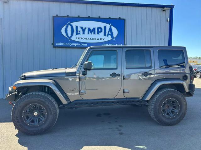 2018 Jeep Wrangler JK Unlimited Sahara for sale in Rochester, WA