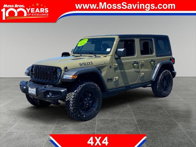 2026 Jeep Wrangler 4-Door Willys 4x4 for sale in Riverside, CA