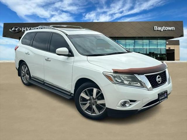 2014 Nissan Pathfinder Platinum for sale in BAYTOWN, TX