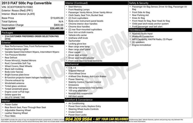2013 Fiat 500c Pop