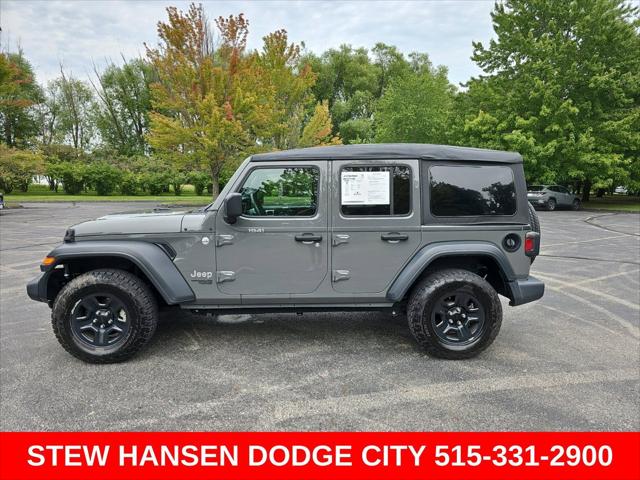 2018 Jeep Wrangler Unlimited Sport 4x4 for sale in Urbandale, IA