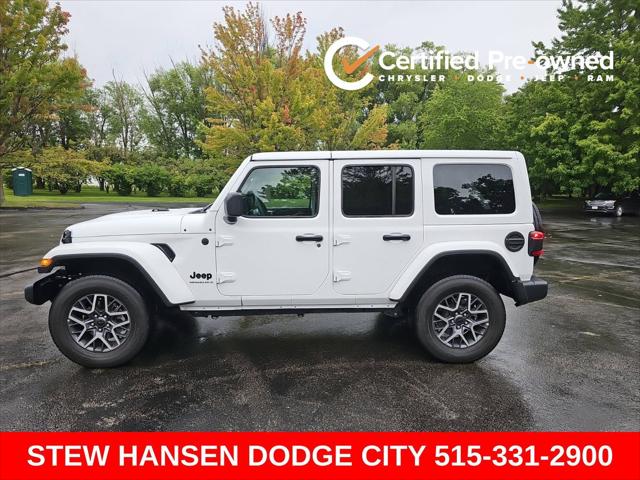 2025 Jeep Wrangler 4-Door Sahara 4x4 for sale in Urbandale, IA