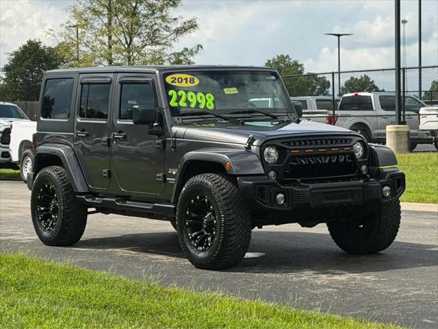 2018 Jeep Wrangler JK Unlimited Sahara 4x4 for sale near Mt Orab, OH