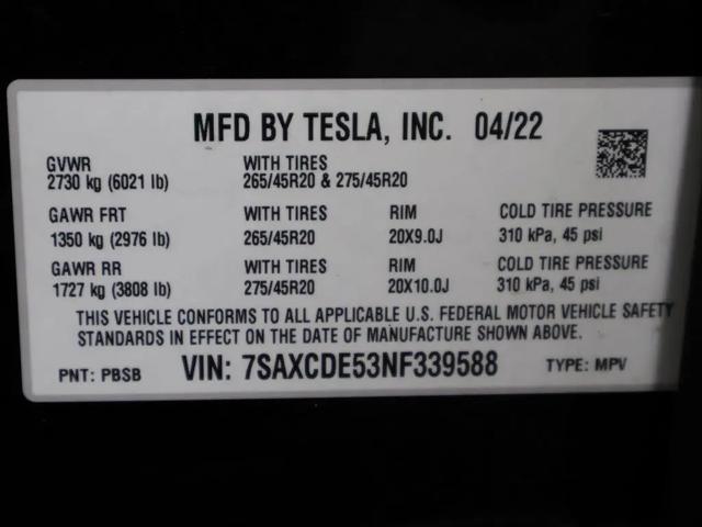 2022 Tesla Model X AWD