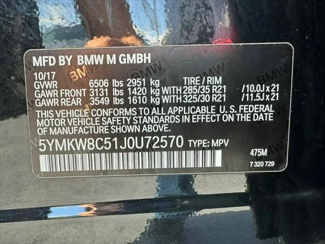 2018 BMW X6 M Standard