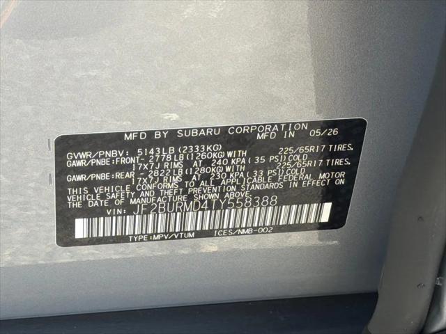 2026 Subaru Outback Wilderness