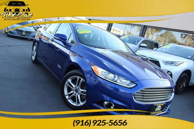 2016 Ford Fusion Energi Titanium for sale in Sacramento, CA