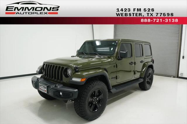 2021 Jeep Wrangler Unlimited Sahara Altitude for sale in Webster, TX