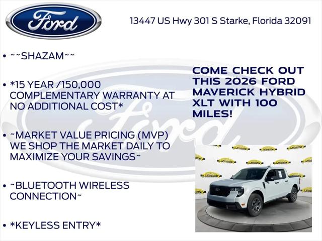 2026 Ford Maverick XLT