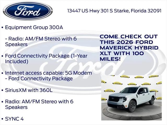 2026 Ford Maverick XLT