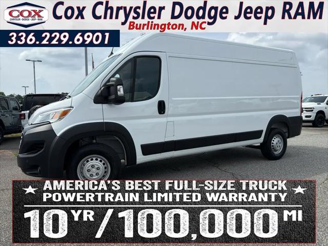 2026 Ram ProMaster 2500 Cargo Van Tradesman High Roof 159 WB w/Pass Seat for sale in Burlington, NC