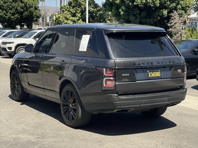 2018 Land Rover Range Rover 5.0L V8 Supercharged