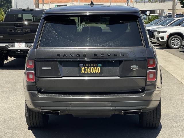 2018 Land Rover Range Rover 5.0L V8 Supercharged