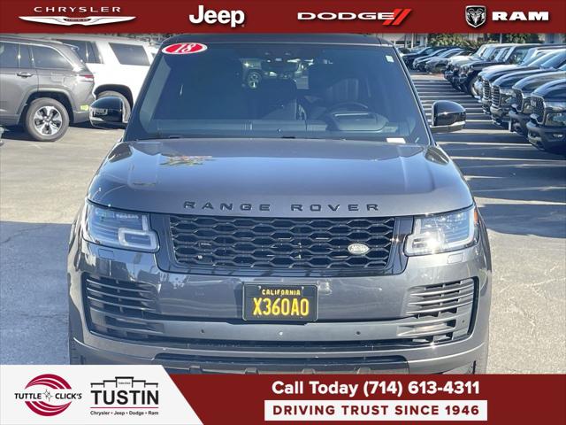 2018 Land Rover Range Rover 5.0L V8 Supercharged