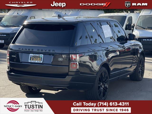 2018 Land Rover Range Rover 5.0L V8 Supercharged