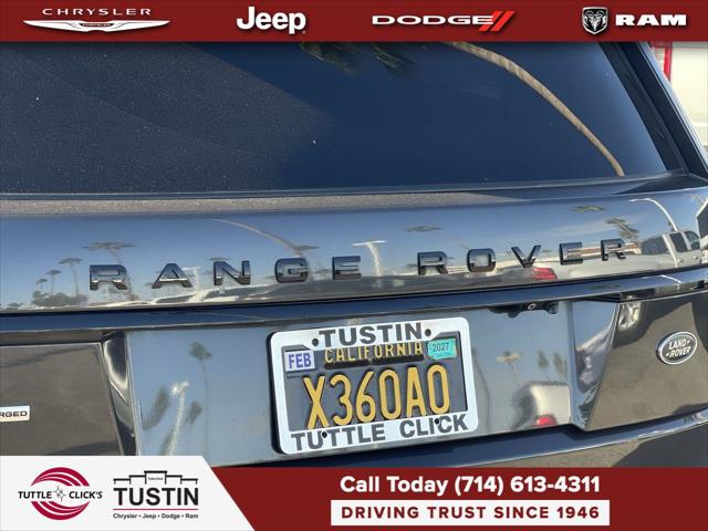 2018 Land Rover Range Rover 5.0L V8 Supercharged