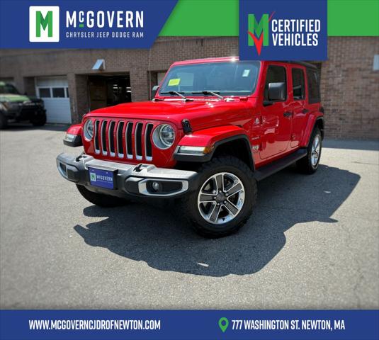 2018 Jeep Wrangler Unlimited Sahara 4x4 for sale in Newton, MA