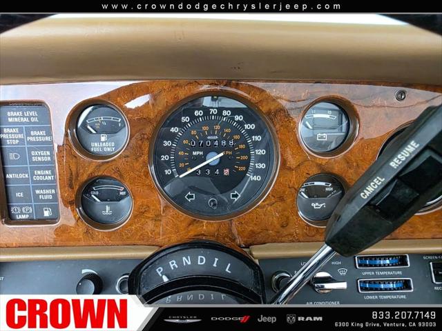 1988 Rolls-Royce Corniche Convertible