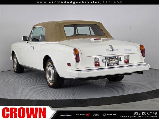1988 Rolls-Royce Corniche Convertible