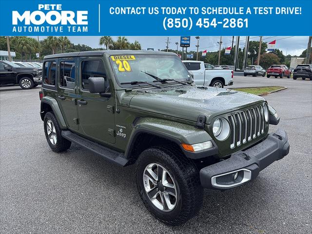 2020 Jeep Wrangler Sahara 4x4 for sale in Pensacola, FL
