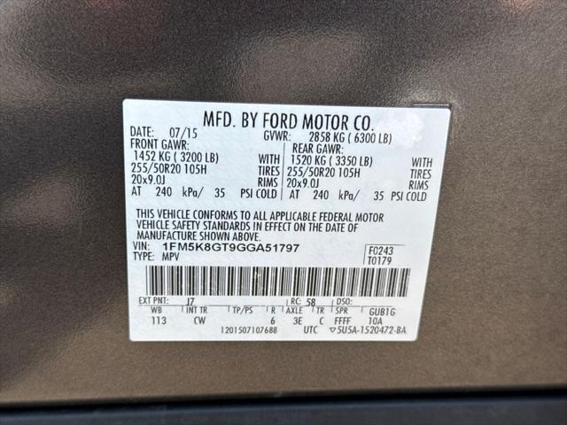 2016 Ford Explorer Sport