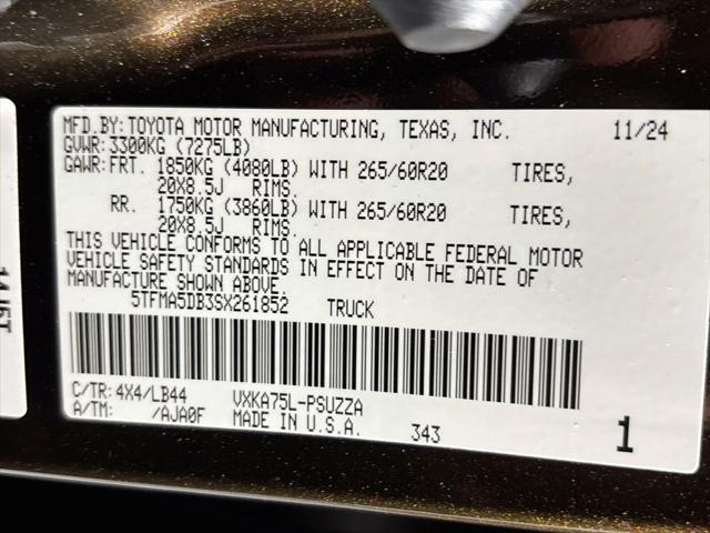 Used 2025 Toyota Tundra 1794 Edition For Sale in Olive Branch, MS