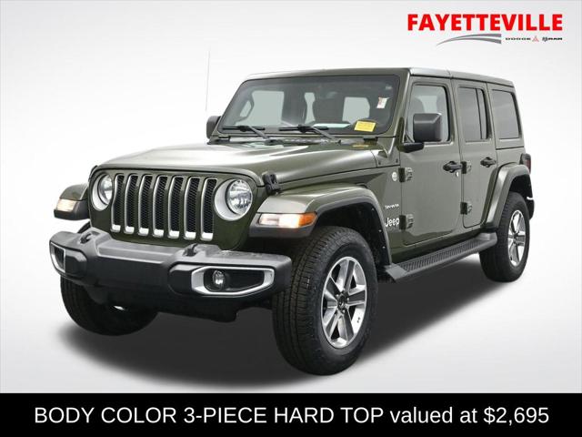 2022 Jeep Wrangler Unlimited Sahara 4x4 for sale in Fayetteville, NC