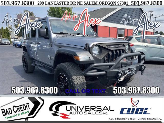 2018 Jeep Wrangler Unlimited Sport 4x4 for sale in Salem, OR