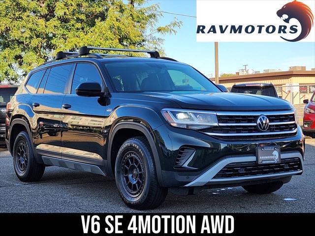 2021 Volkswagen Atlas V6 SE 4Motion AWD 4dr SUV w/Technology for sale in Burnsville, MN