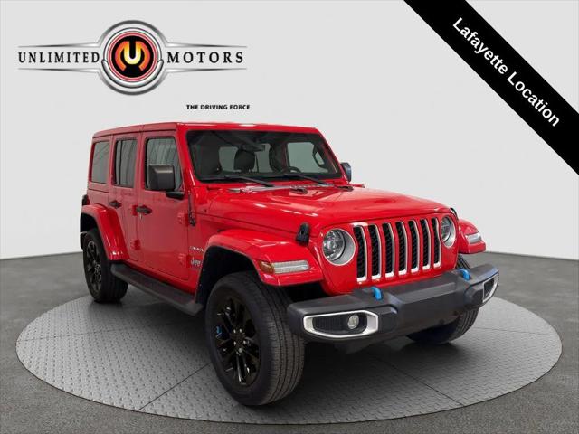 2022 Jeep Wrangler 4xe Unlimited Sahara 4x4 for sale in Lafayette, IN