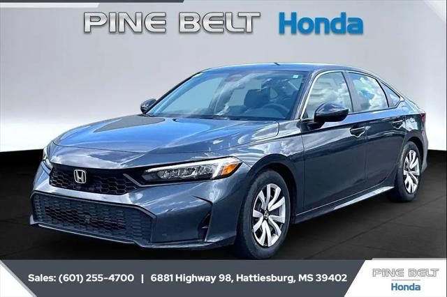 2025 Honda Civic LX for sale in Hattiesburg, MS