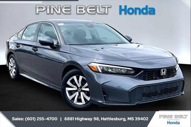 2025 Honda Civic LX for sale in Hattiesburg, MS