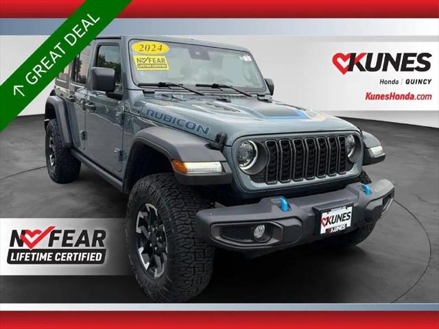 2024 Jeep Wrangler 4xe Rubicon 4xe for sale in Quincy, IL