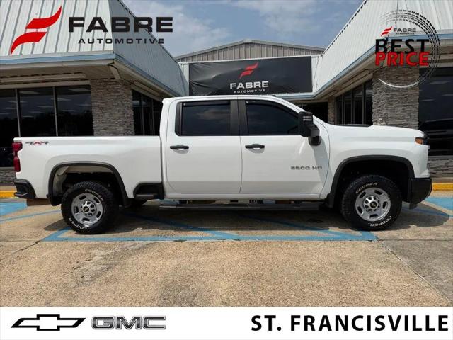 2024 Chevrolet Silverado 2500HD 4WD Crew Cab Standard Bed Work Truck for sale in Saint Francisville, LA