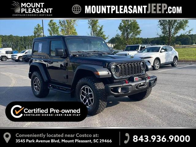 2025 Jeep Wrangler 2-Door Rubicon 4x4 for sale in Mount Pleasant, SC
