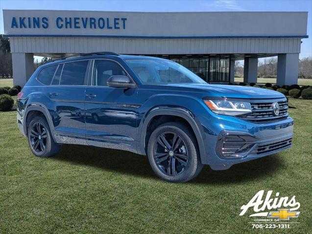 2023 Volkswagen Atlas 3.6L V6 SEL R-Line Black for sale in Commerce, GA