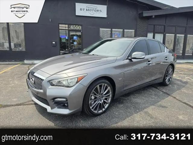 2016 INFINITI Q50 3.0t Red Sport 400 for sale in Indianapolis, IN
