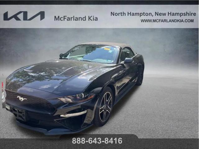 2020 Ford Mustang EcoBoost Premium Convertible for sale in North Hampton, NH