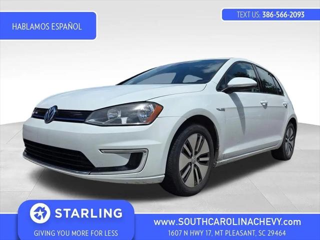 2016 Volkswagen e-Golf SE for sale in Mount Pleasant, SC
