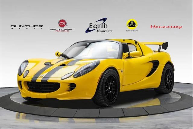 2005 Lotus Elise Solar Yellow Metallic Black Stripes Fresh Service for sale in Carrollton, TX