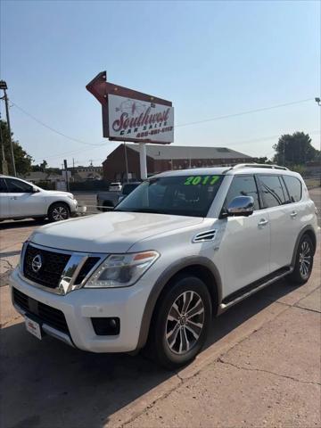2017 Nissan Armada SL for sale in OKLAHOMA CITY, OK