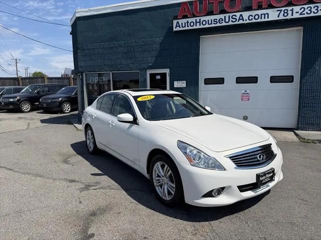 2012 INFINITI G25 Base for sale in Saugus, MA